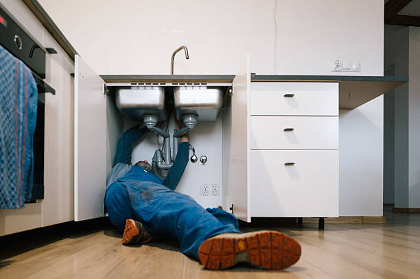 Professional Drain Cleaning technician working in Greenwood, SC